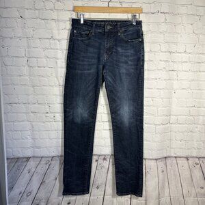 American Eagle‎ Jeans Original Straight Flex Blue Mens 30x34 Denim Pants Stretch